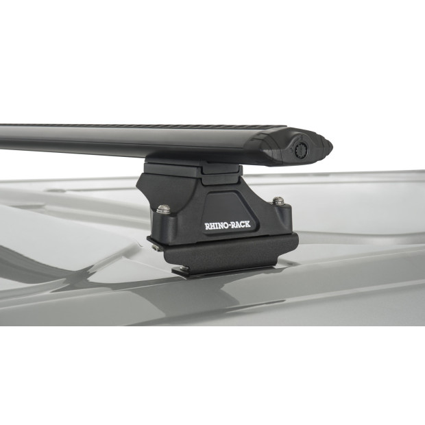 Kit 2 barres de toit noires RHINO-RACK Vortex RLTP • JA5413 