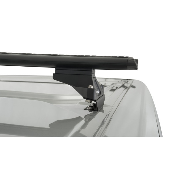 Kit 2 barres de toit noires RHINO-RACK Vortex RLTP • JA5413 