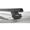 Kit 2 barres de toit noires RHINO-RACK Heavy Duty RLTP • JA5414 