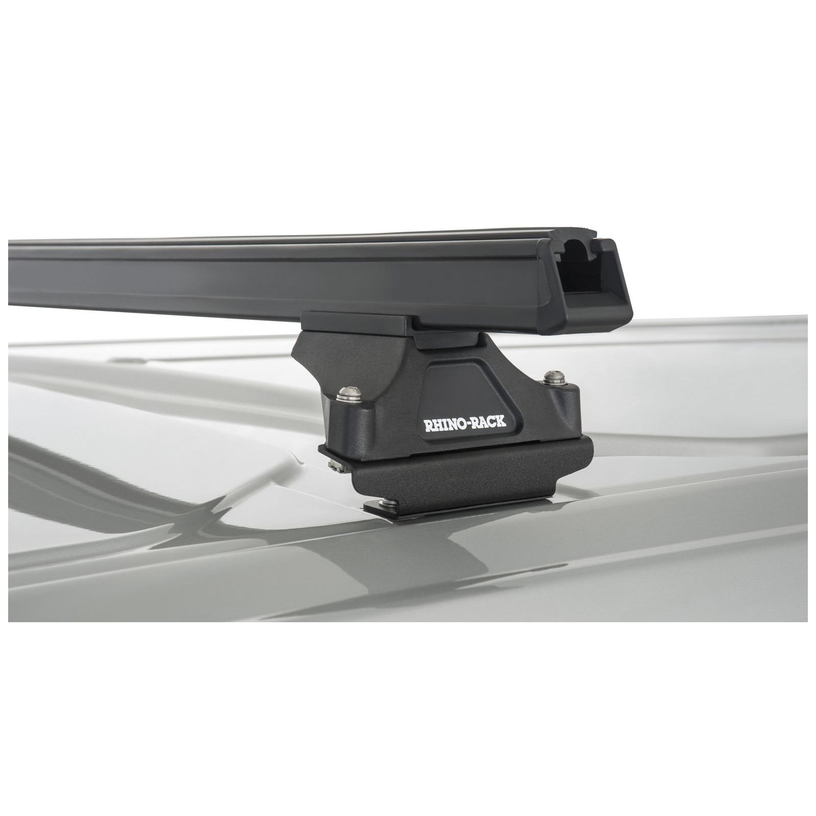 Kit 2 barres de toit noires RHINO-RACK Heavy Duty RLTP • JA5414 