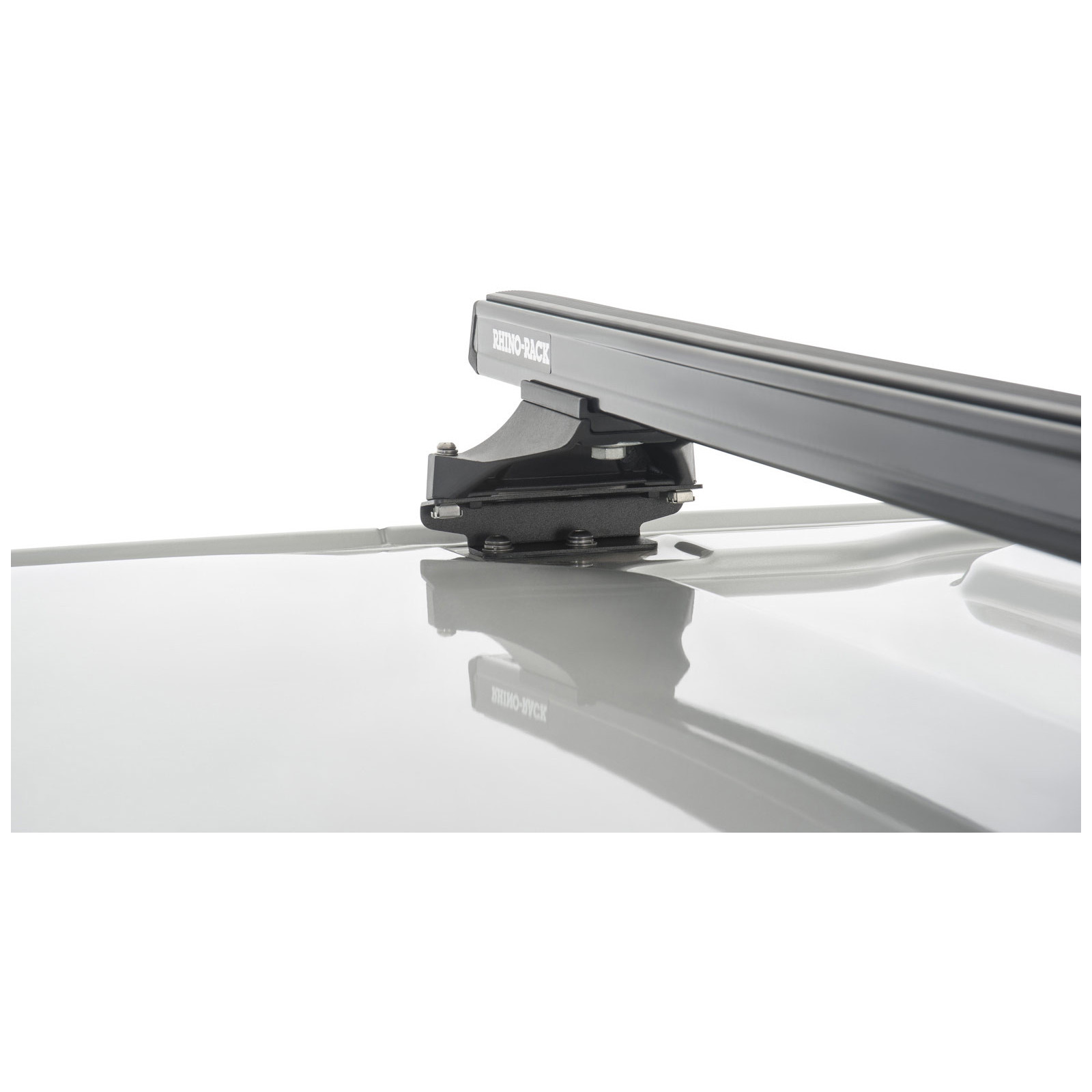 Kit 2 barres de toit noires RHINO-RACK Heavy Duty RLTP • JA5414 