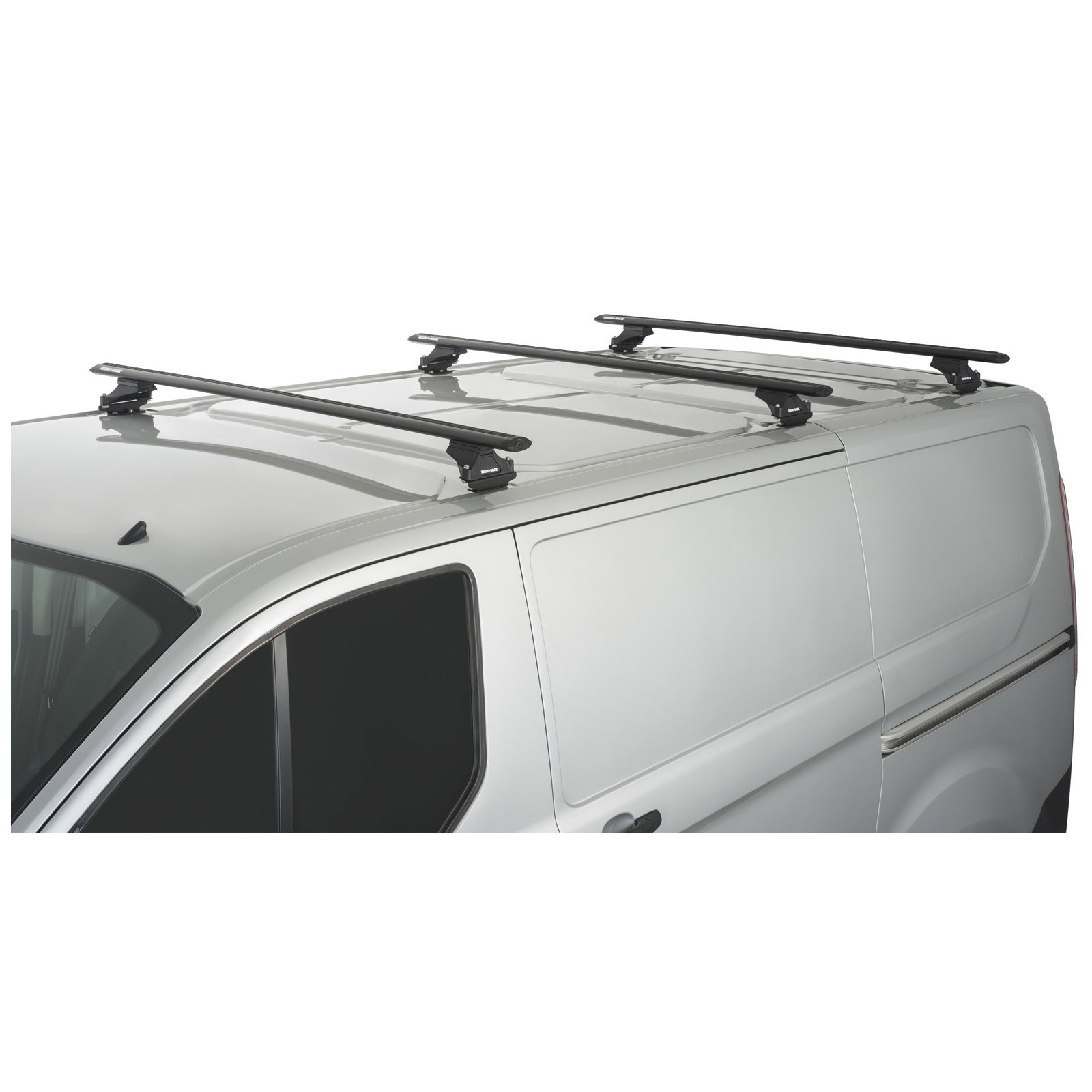 Kit 3 barres de toit noires RHINO-RACK Vortex RLTP • JA5417 