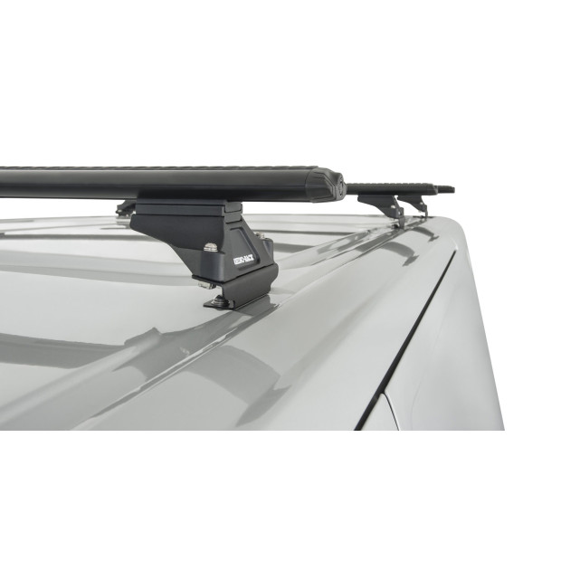 Kit 3 barres de toit noires RHINO-RACK Vortex RLTP • JA5417 