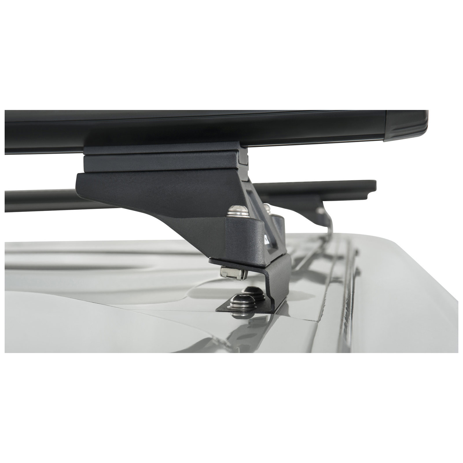 Kit 3 barres de toit noires RHINO-RACK Vortex RLTP • JA5417 