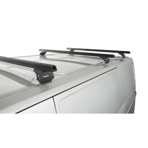 Kit 3 barres de toit noires RHINO-RACK Heavy Duty RLTP • JA5418 