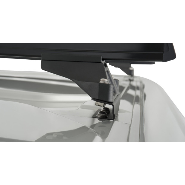 Kit 3 barres de toit noires RHINO-RACK Heavy Duty RLTP • JA5418 