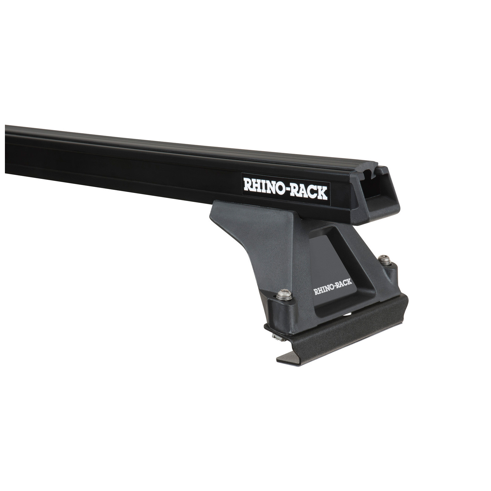 Kit 2 barres de toit noires RHINO-RACK Heavy Duty RLTF • JA5739 