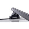 Kit 3 barres de toit noires RHINO-RACK Heavy Duty RLTF • JA5743 