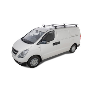 Kit 3 barres de toit noires RHINO-RACK Vortex RLTF • JA5753 