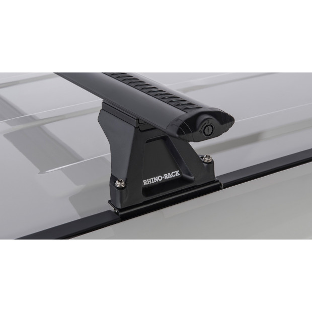 Kit 3 barres de toit noires RHINO-RACK Vortex RLTF • JA5753 