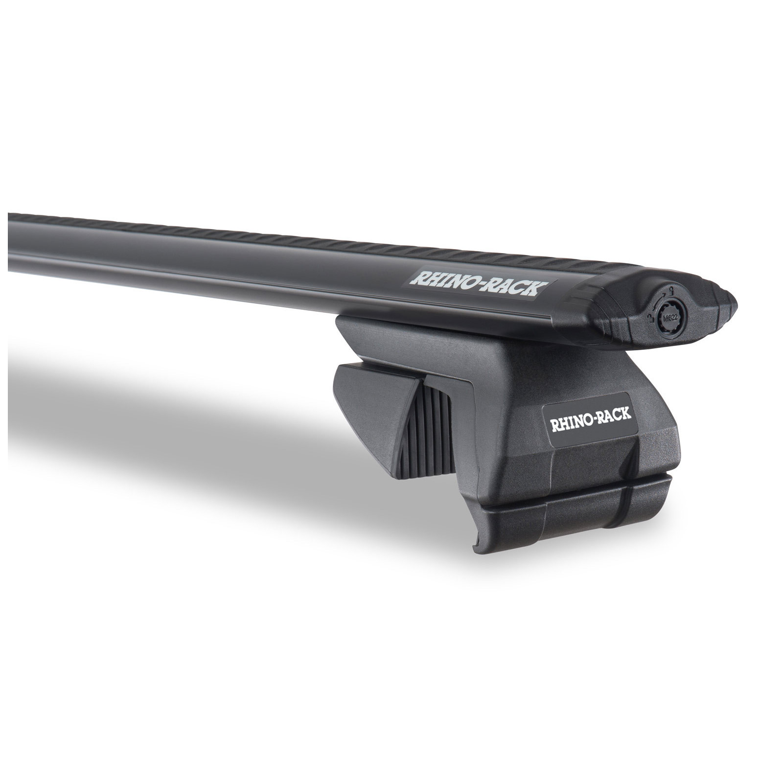 Kit 2 barres de toit noires RHINO-RACK Vortex SX • JA5822 