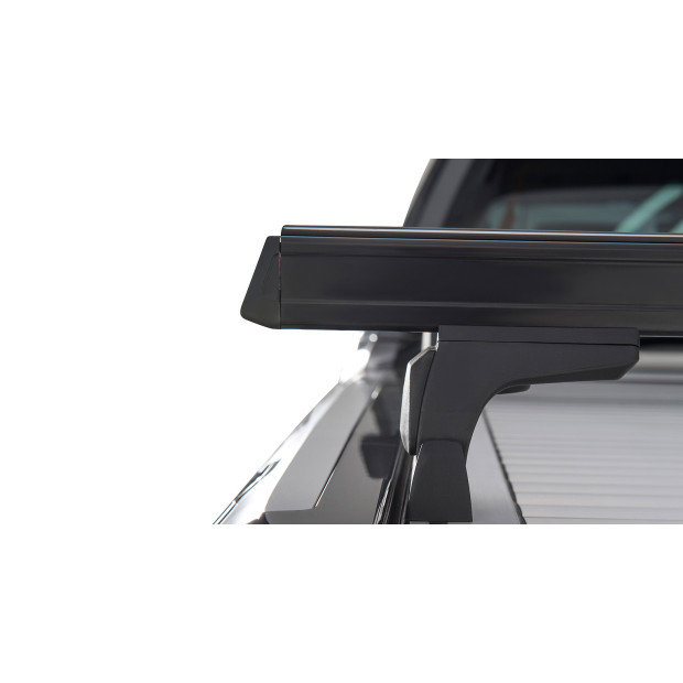 Kit 2 barres de toit noires RHINO-RACK Heavy Duty RLT600 • JA6220 