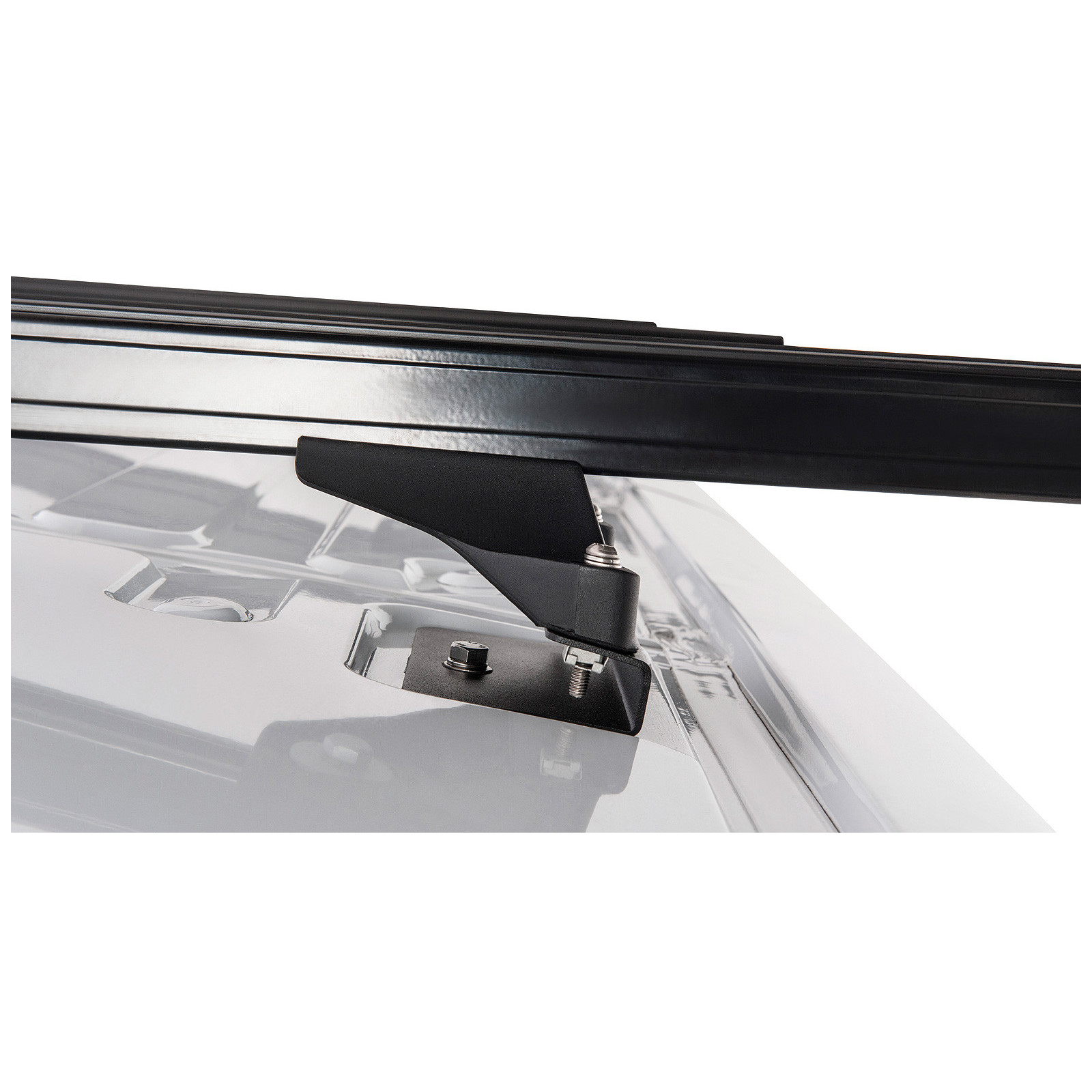 Kit 3 barres de toit noires RHINO-RACK Heavy Duty RLTP • JA6343 