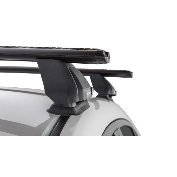 Kit 2 barres de toit noires RHINO-RACK Vortex 2500 FMP • JA6345 