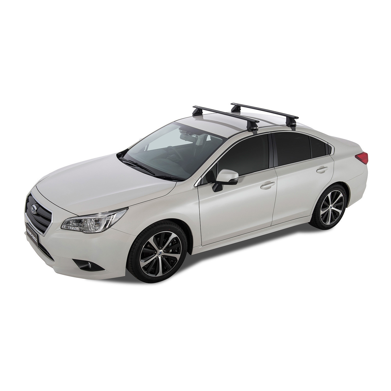 Kit 2 barres de toit noires RHINO-RACK Vortex 2500 • JA6358 