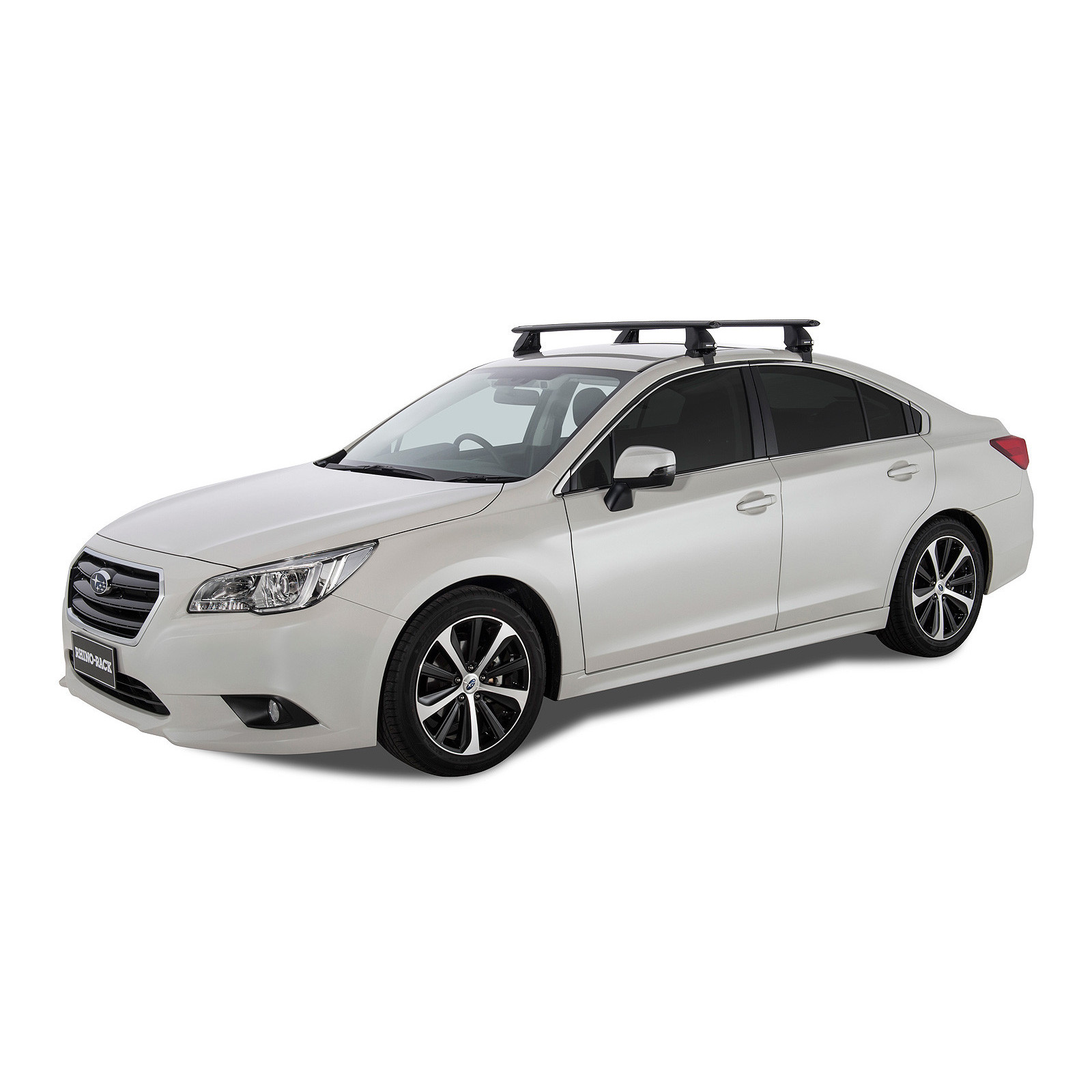 Kit 2 barres de toit noires RHINO-RACK Vortex 2500 • JA6358 