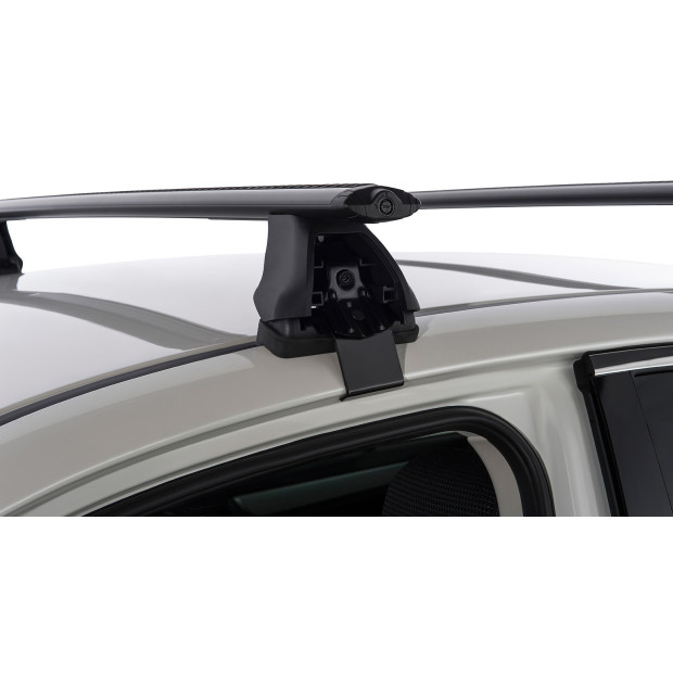 Kit 2 barres de toit noires RHINO-RACK Vortex 2500 • JA6358 