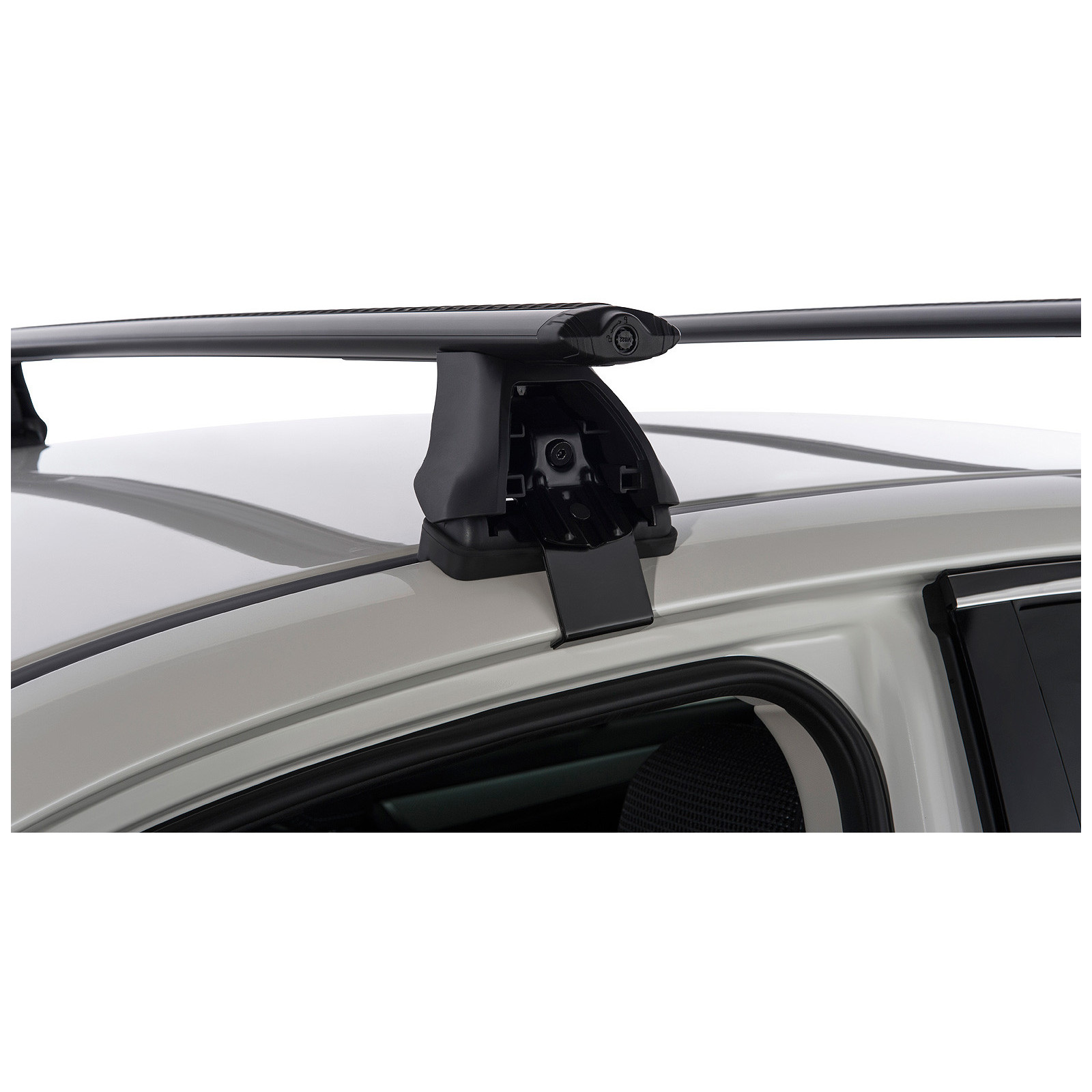 Kit 2 barres de toit noires RHINO-RACK Vortex 2500 • JA6358 