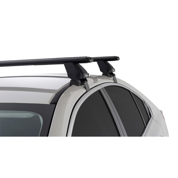 Kit 2 barres de toit noires RHINO-RACK Vortex 2500 • JA6358 