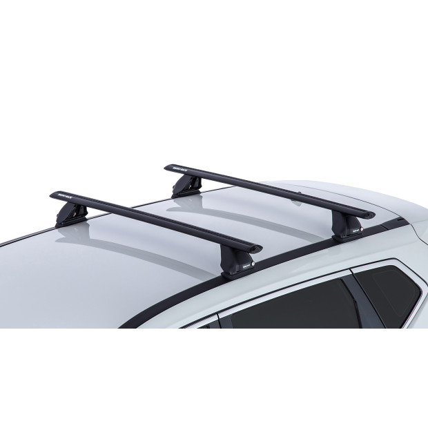 Kit 2 barres de toit noires RHINO-RACK Vortex 2500 FMP • JA6428 