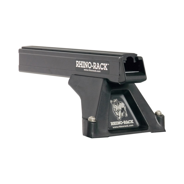 Kit 2 barres de toit noires RHINO-RACK Heavy Duty RLTF • JA7729 