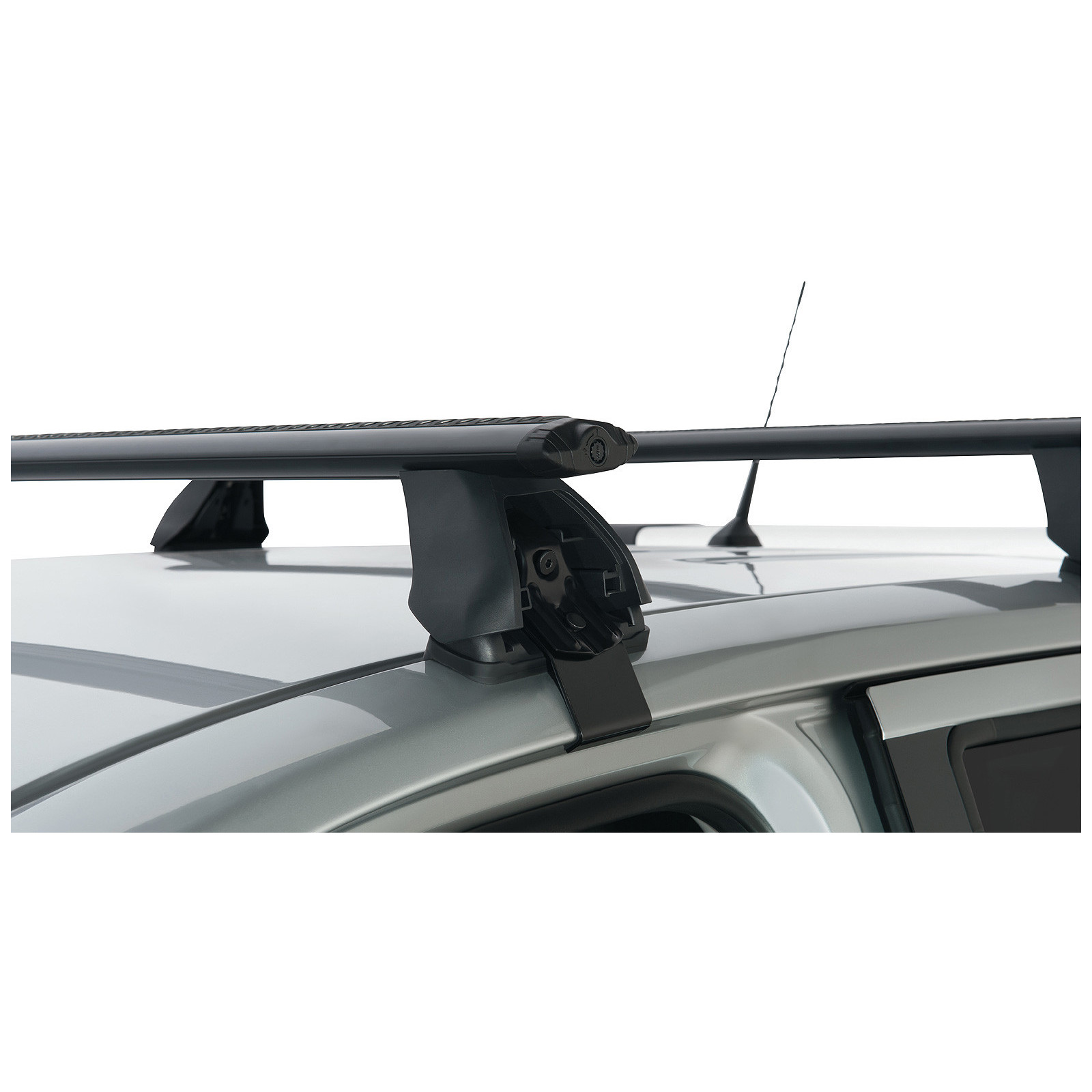 Kit 2 barres de toit noires RHINO-RACK Vortex 2500 • JA7743 