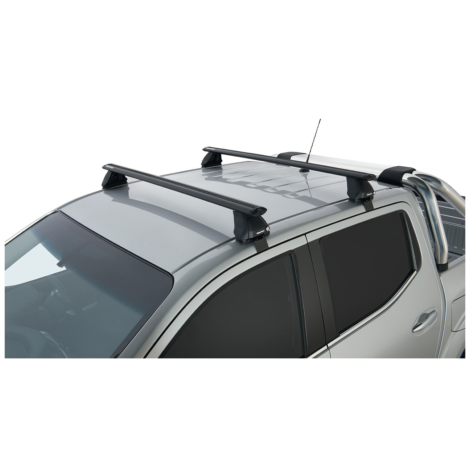 Kit 2 barres de toit noires RHINO-RACK Vortex 2500 • JA7743 