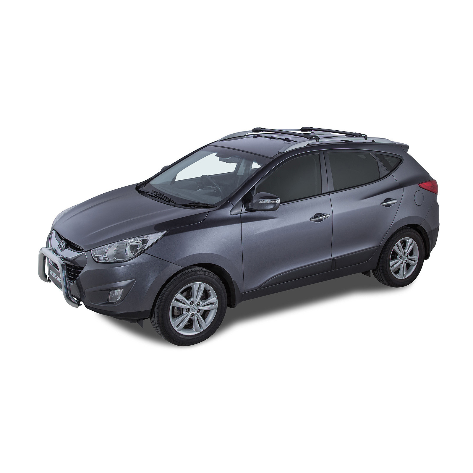 Kit 2 barres de toit noires RHINO-RACK Vortex SteathBar • JA7970 