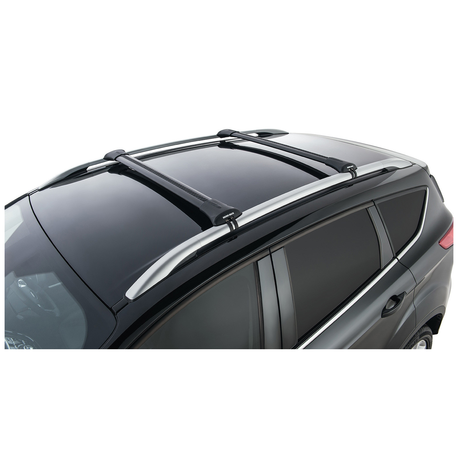 Kit 2 barres de toit noires RHINO-RACK Vortex SteathBar • JA7971 