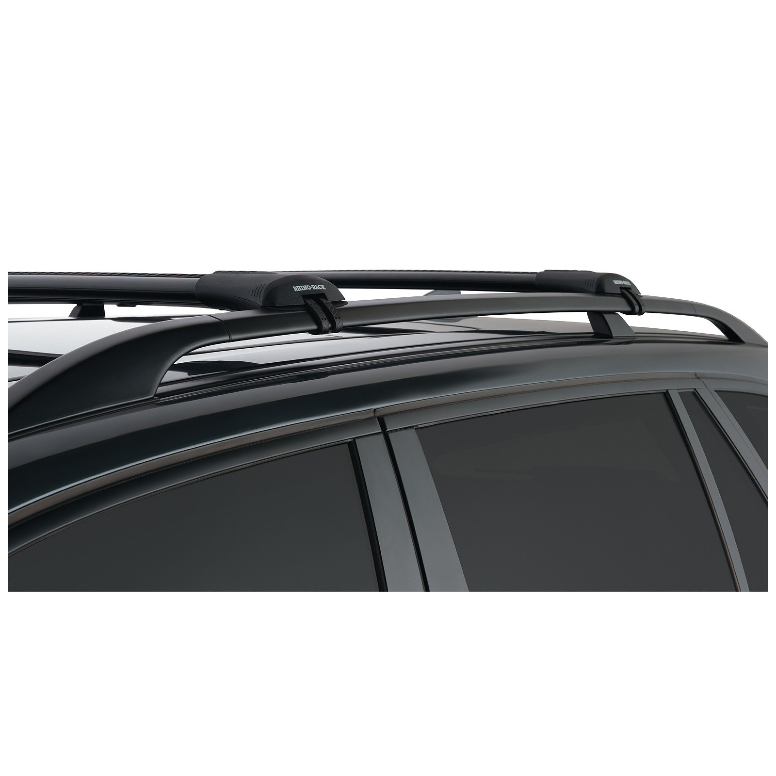 Kit 2 barres de toit noires RHINO-RACK Vortex SteathBar • JA7971 
