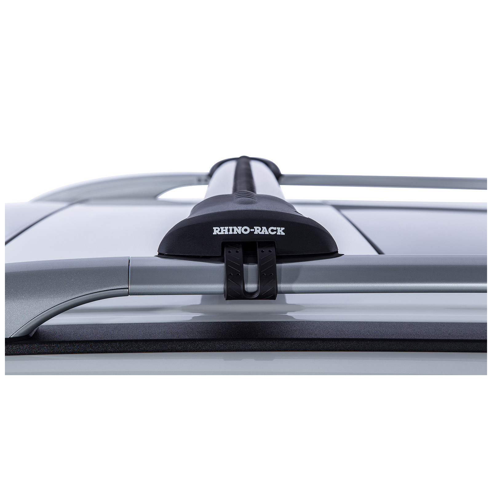 Kit 2 barres de toit noires RHINO-RACK Vortex SteathBar • JA7971 