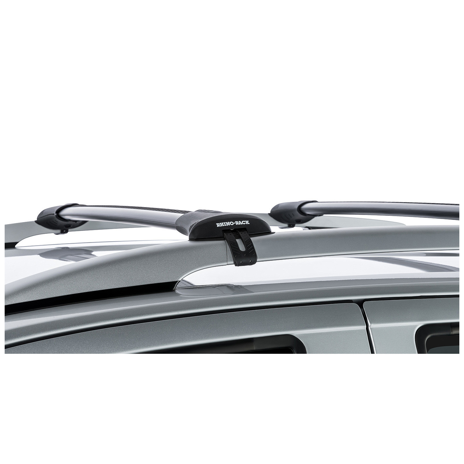 Kit 2 barres de toit noires RHINO-RACK Vortex SteathBar • JA7971 