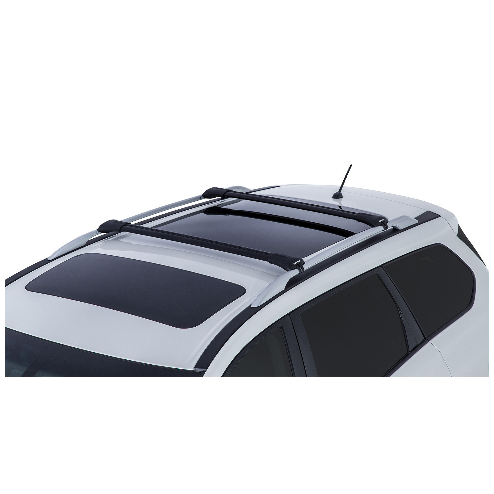 Kit 2 barres de toit noires RHINO-RACK Vortex SteathBar • JA7971 