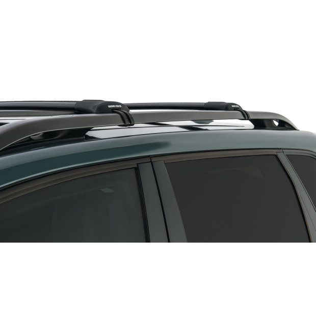 Kit 2 barres de toit noires RHINO-RACK Vortex SteathBar • JA7972 