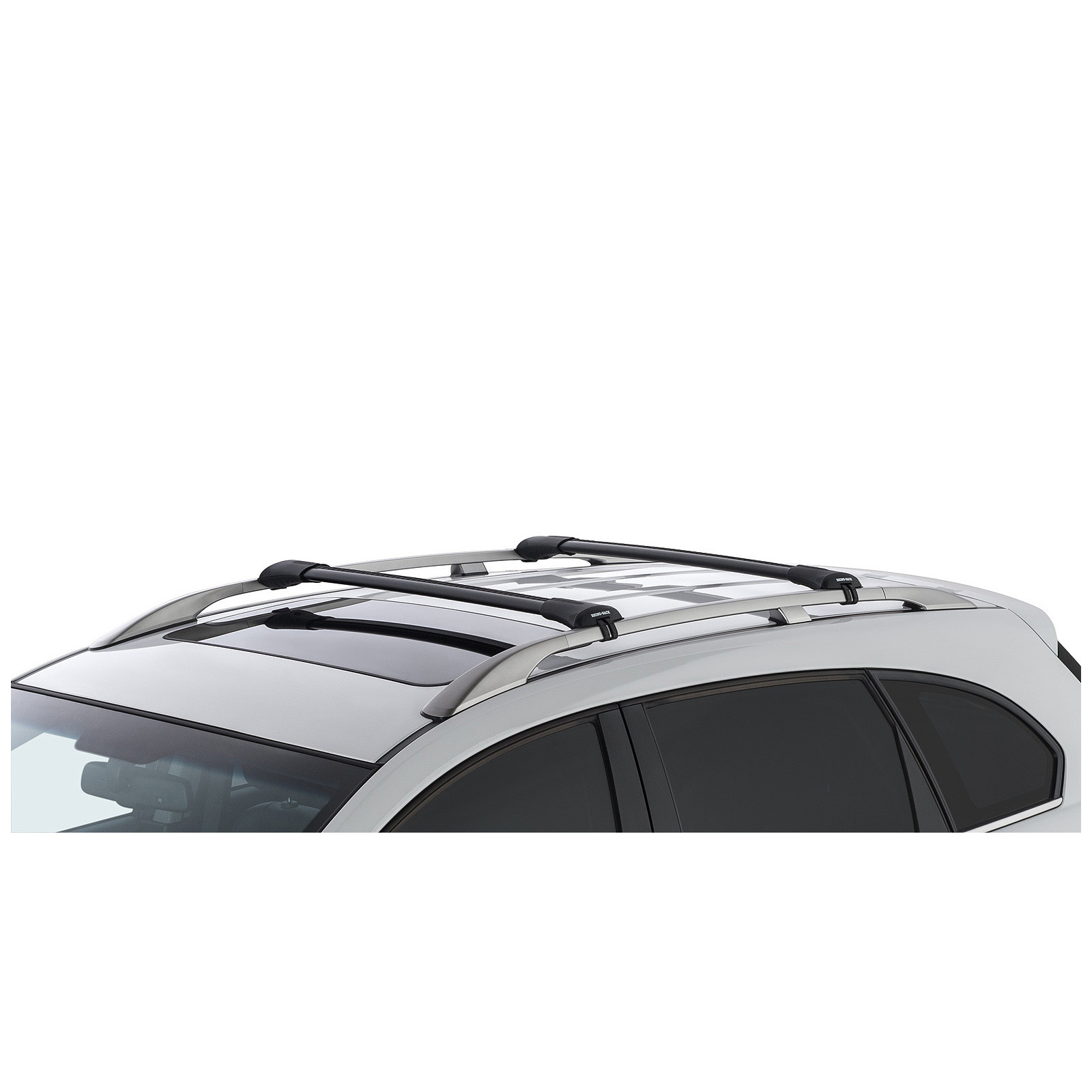 Kit 2 barres de toit noires RHINO-RACK Vortex SteathBar • JA7973 