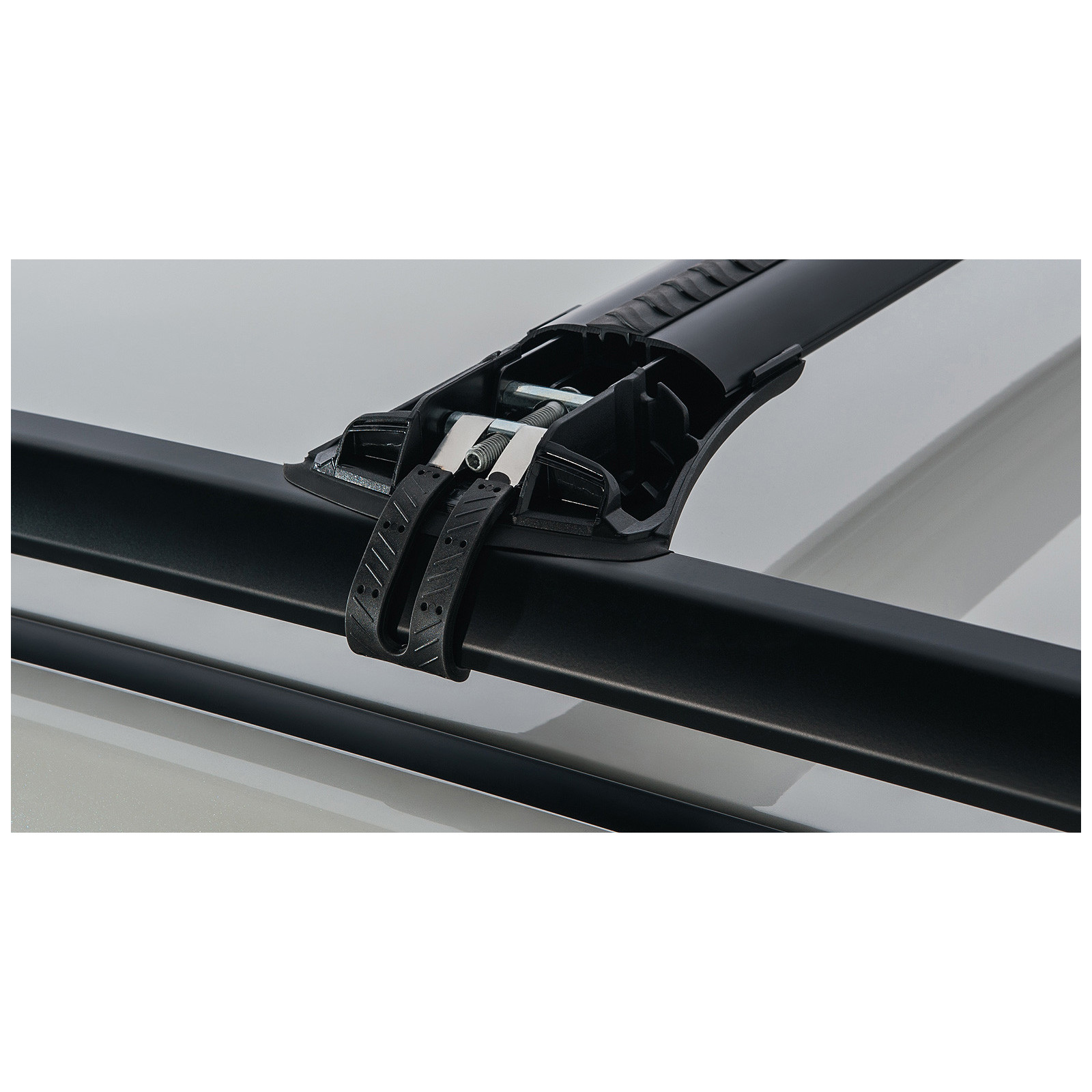 Kit 2 barres de toit noires RHINO-RACK Vortex SteathBar • JA7973 