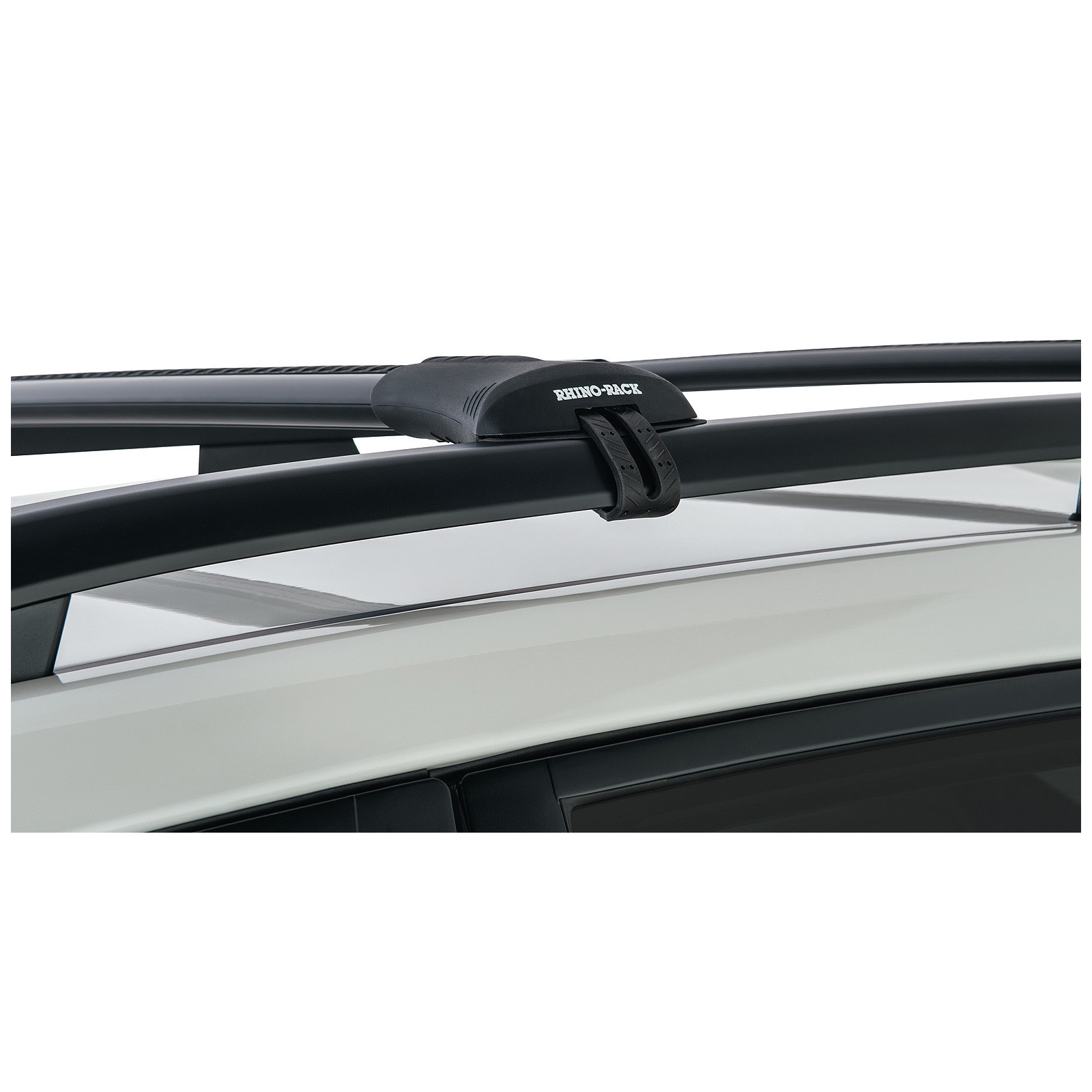 Kit 2 barres de toit noires RHINO-RACK Vortex SteathBar • JA7973 