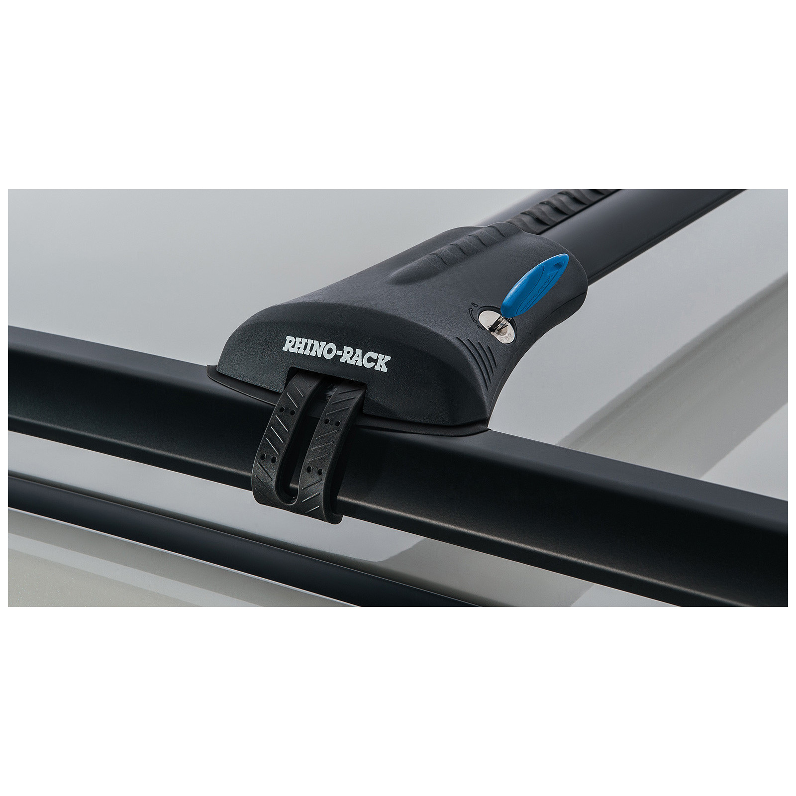 Kit 2 barres de toit noires RHINO-RACK Vortex SteathBar • JA7973 