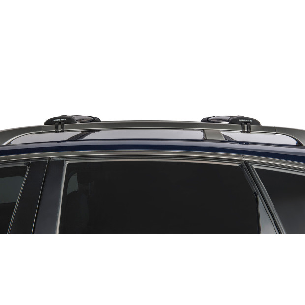 Kit 2 barres de toit noires RHINO-RACK Vortex SteathBar • JA7973 