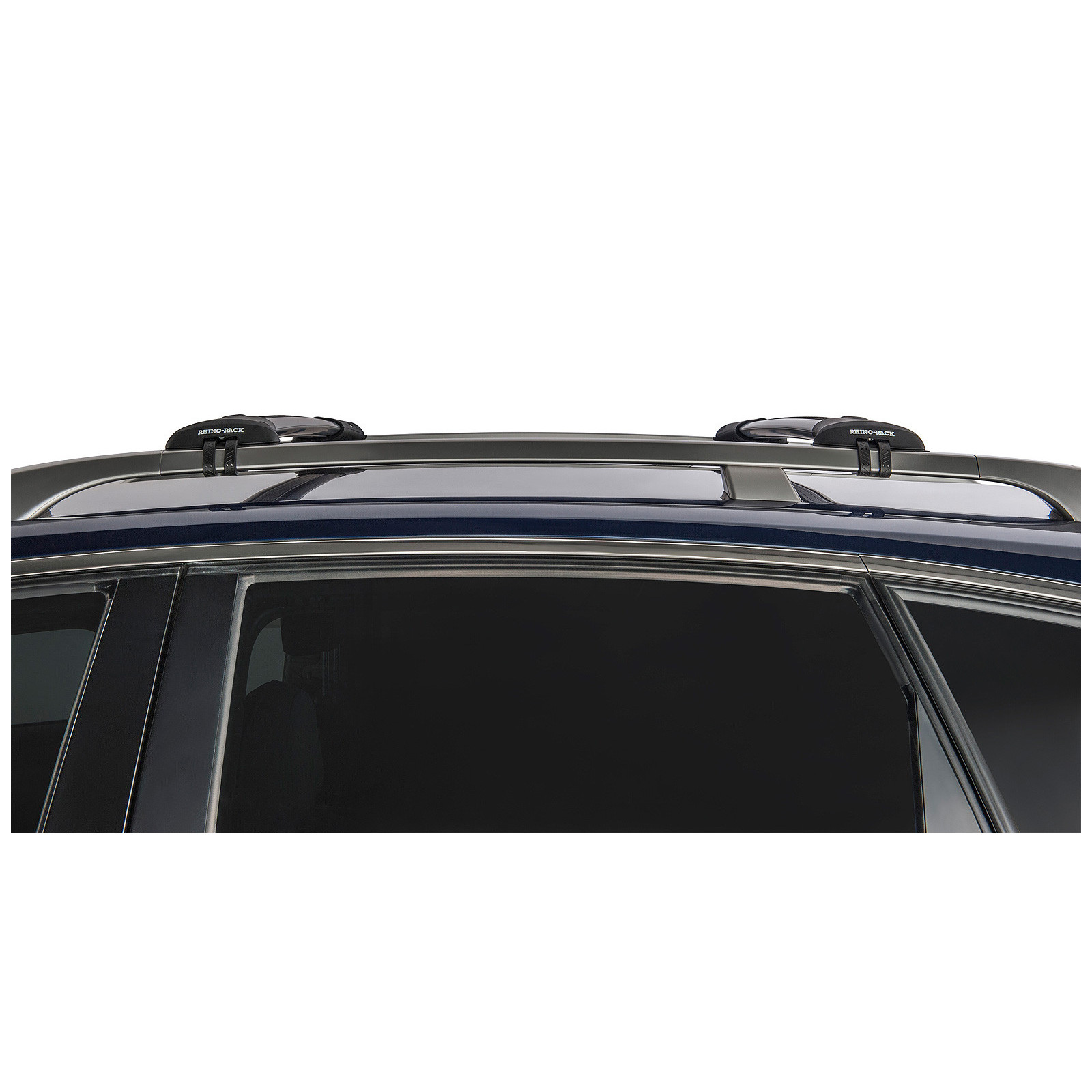 Kit 2 barres de toit noires RHINO-RACK Vortex SteathBar • JA7973 