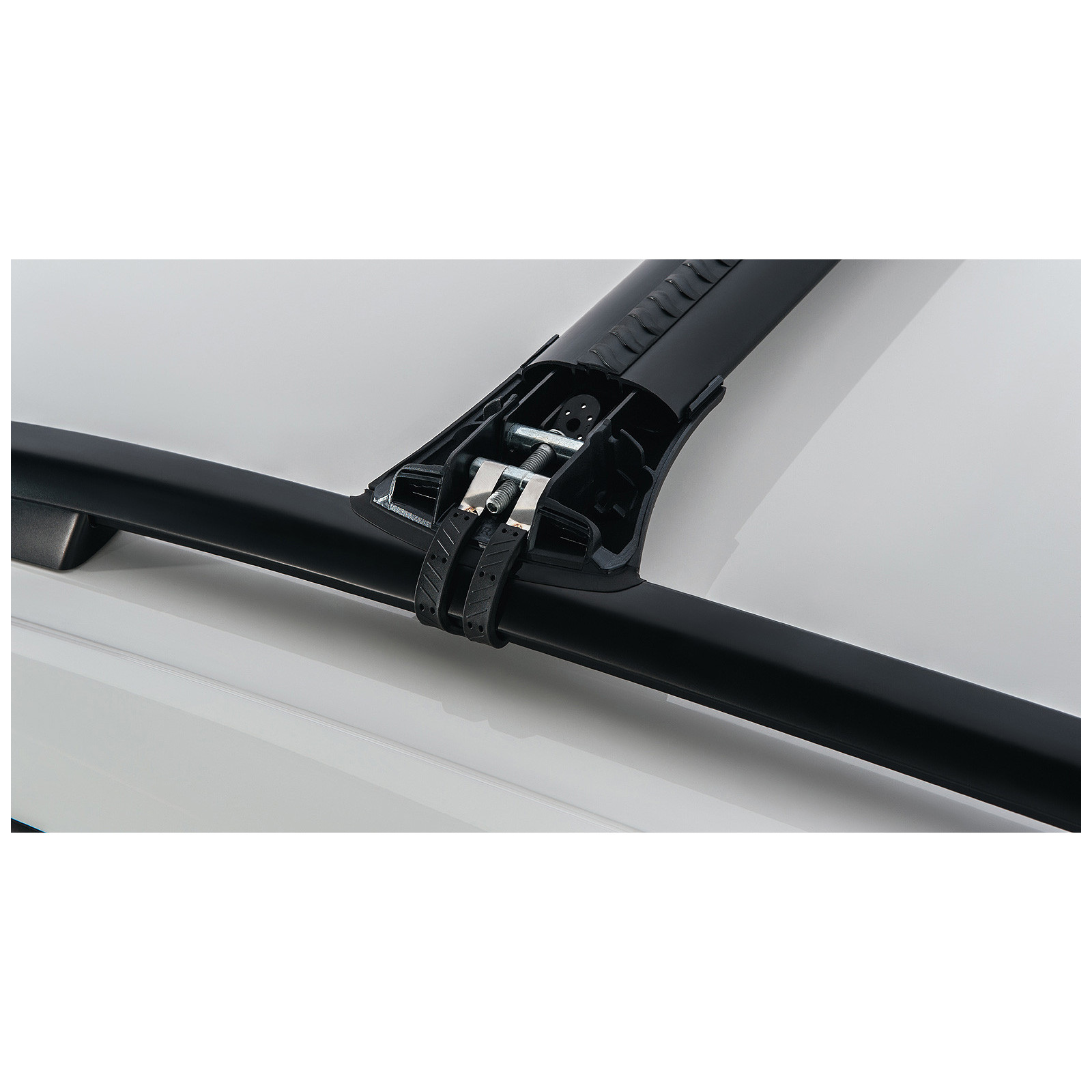 Kit 2 barres de toit noires RHINO-RACK Vortex SteathBar • JA7975 