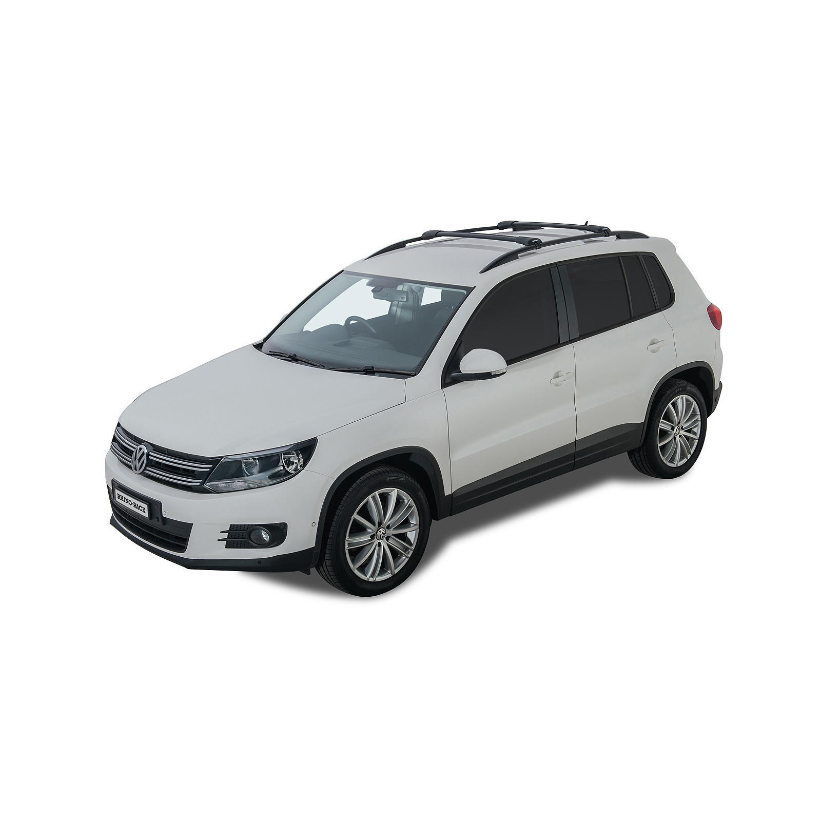 Kit 2 barres de toit noires RHINO-RACK Vortex SteathBar • JA7975 