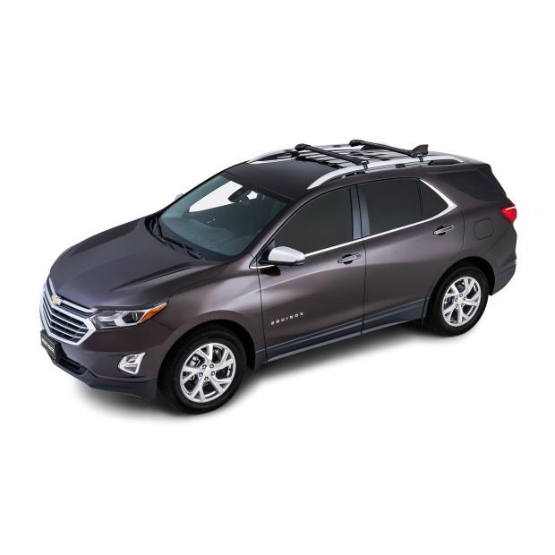 Kit 2 barres de toit noires RHINO-RACK Vortex SteathBar • JA7975 