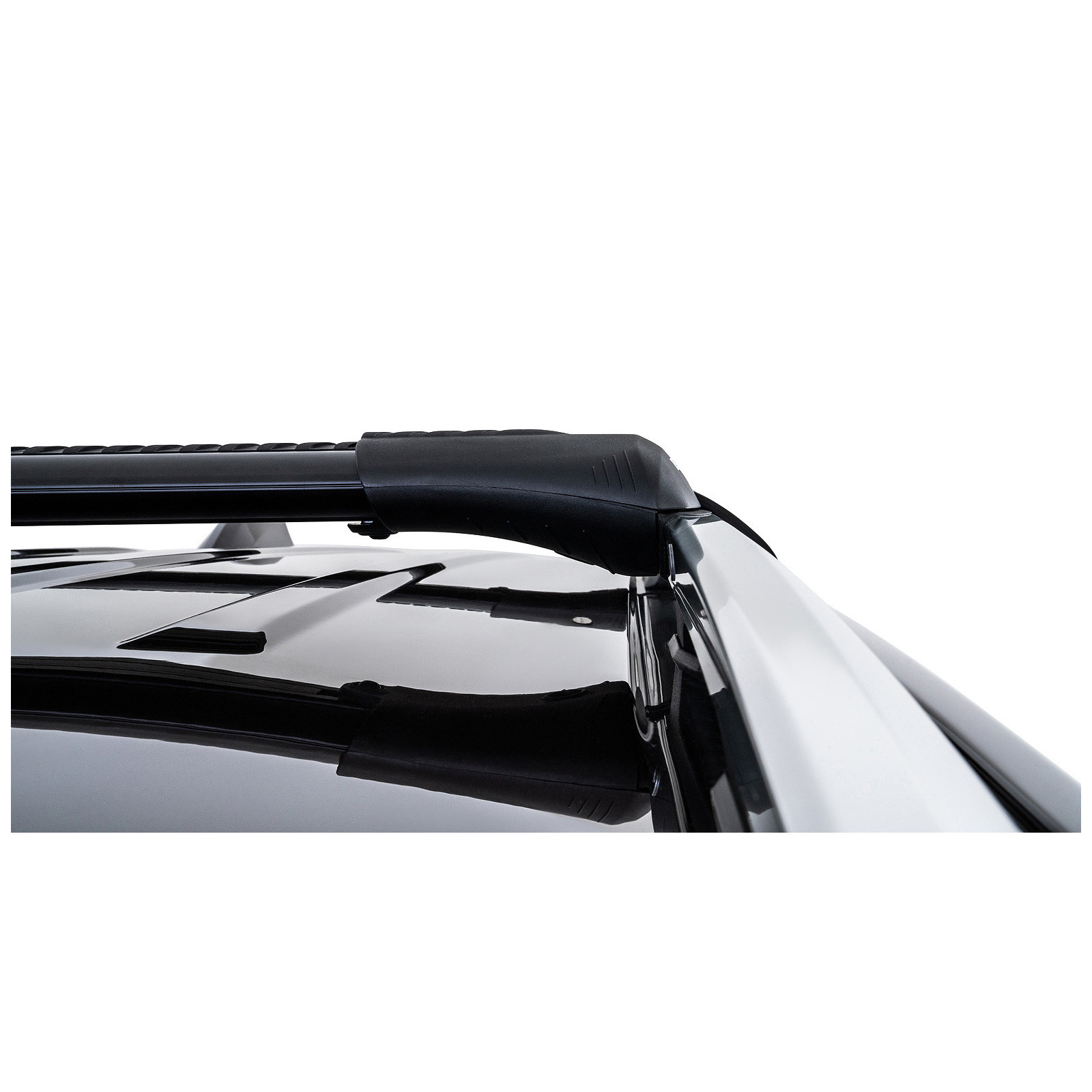 Kit 2 barres de toit noires RHINO-RACK Vortex SteathBar • JA7975 