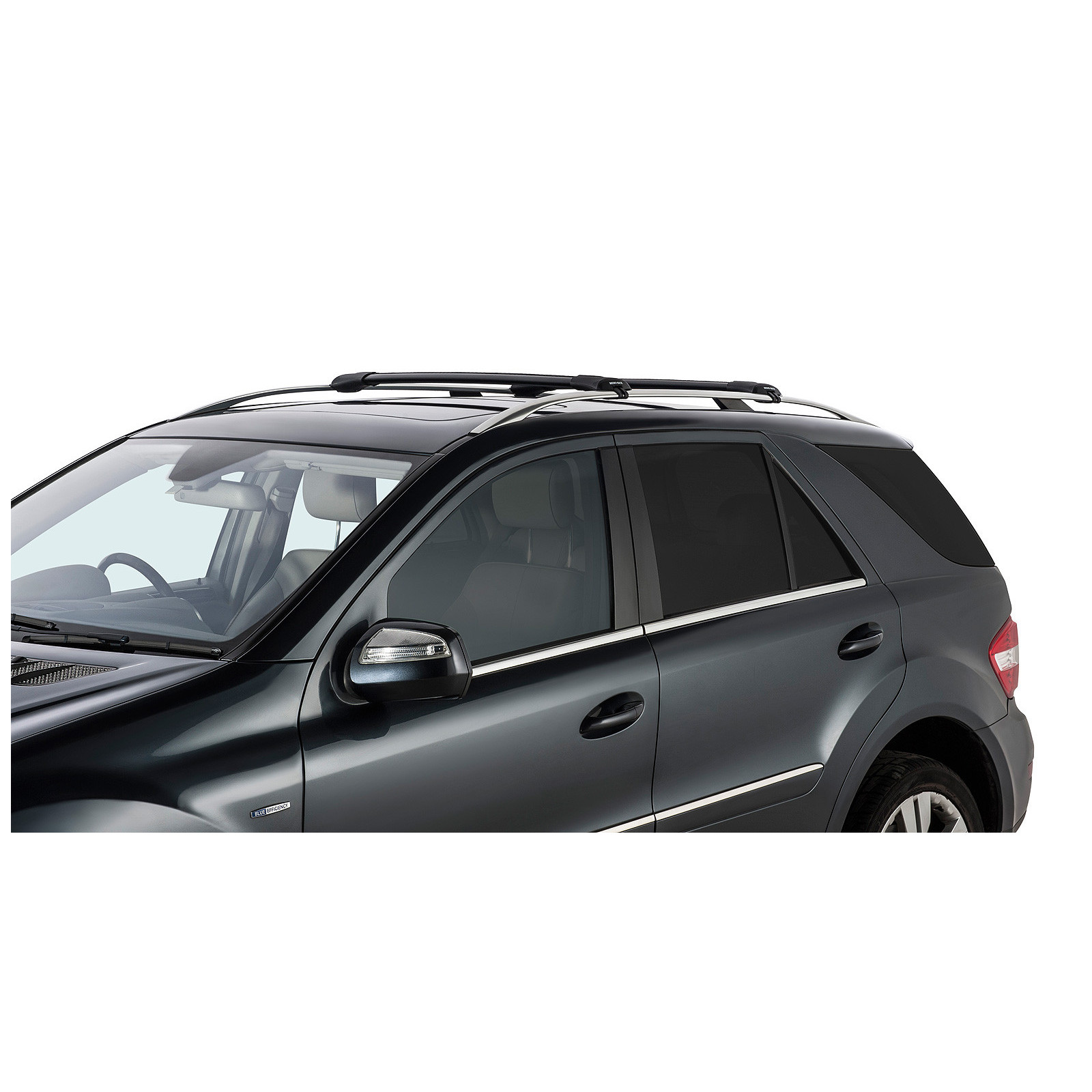 Kit 2 barres de toit noires RHINO-RACK Vortex SteathBar • JA7978 