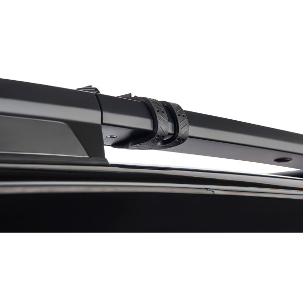 Kit 2 barres de toit noires RHINO-RACK Vortex SteathBar • JA7980 