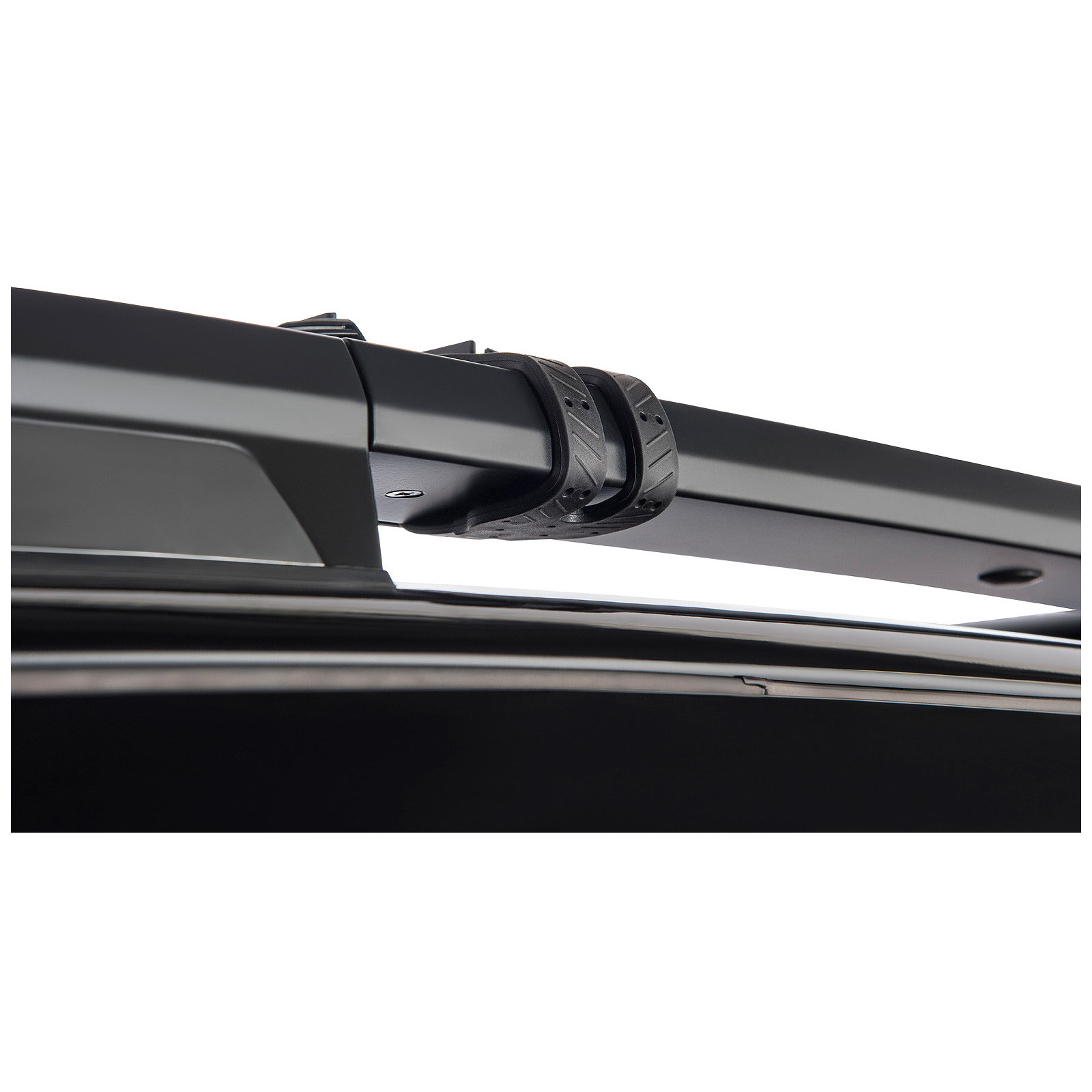 Kit 2 barres de toit noires RHINO-RACK Vortex SteathBar • JA7980 