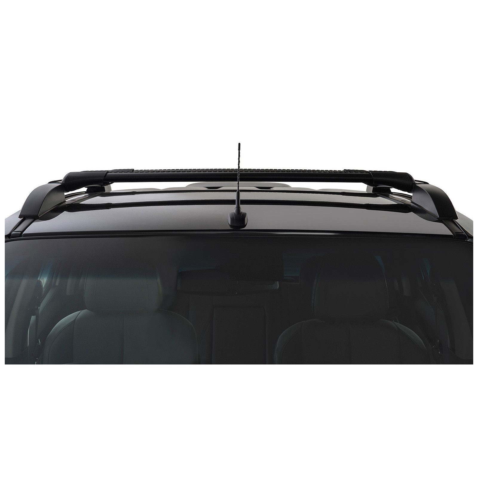 Kit 2 barres de toit noires RHINO-RACK Vortex SteathBar • JA7980 