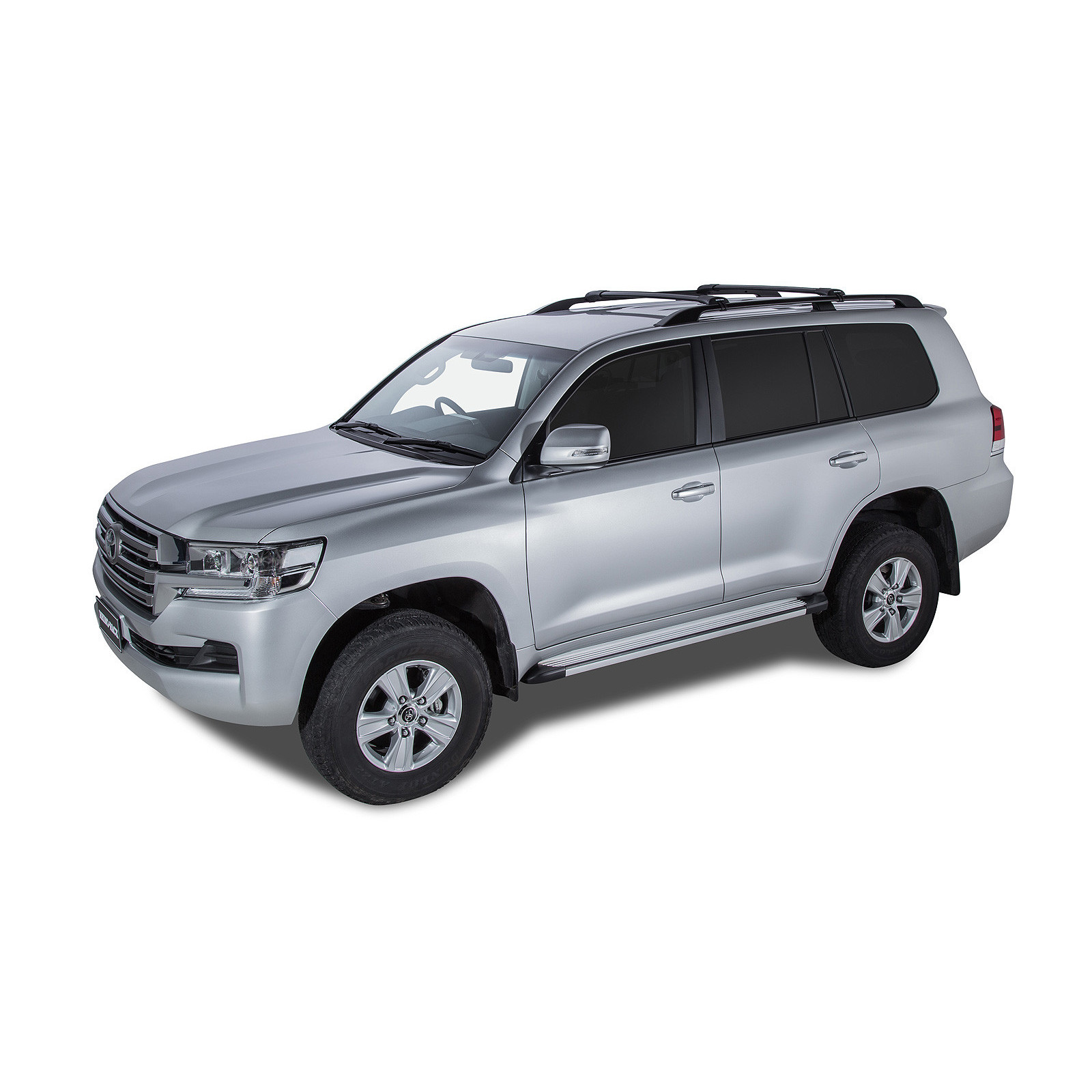 Kit 2 barres de toit noires RHINO-RACK Vortex SteathBar • JA7981 