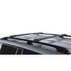 Kit 2 barres de toit noires RHINO-RACK Vortex SteathBar • JA7981 